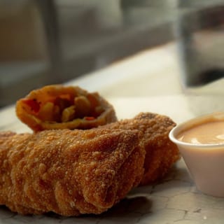 One (1) Teriyaki Chicken Egg Roll